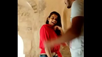 Indian teen girl having fun with bf in Golconda, Hyderabad