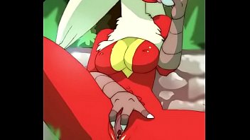 Pokemon Blaziken Plays With Her Pussy