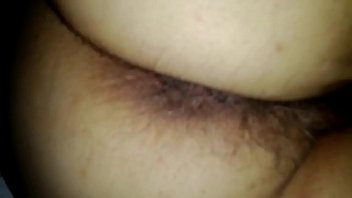 s. wife's fucked hairy wet ass and pussy close up
