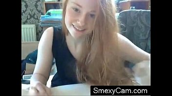 Redhead teen fingering her pussy and ass - SmexyCam.com