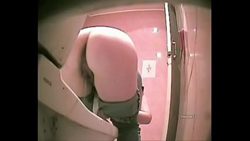 Hidden Cam in Public Toilet