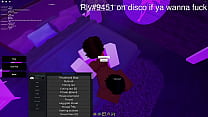 ebony femboy gets filled up with cum in roblox